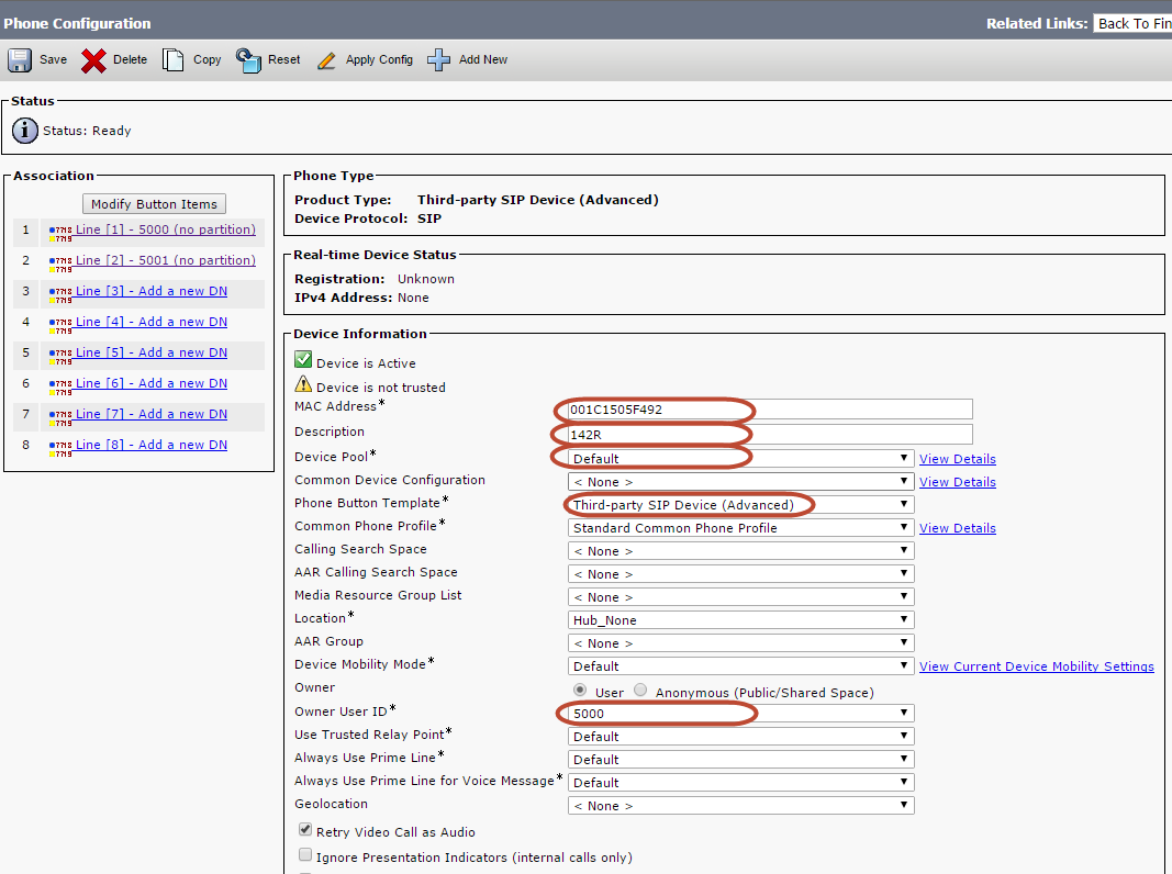 Cisco CUCM and CUC Softswitch Integration